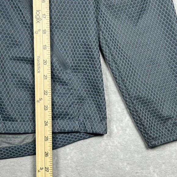 Adidas Climastorm Gray Ripstop Zip Storm-Fit Windbreaker Jacket Hooded Women’s S - Picture 11 of 13